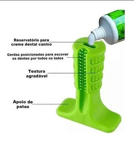 Brinquedo Mordedor Escova Dental